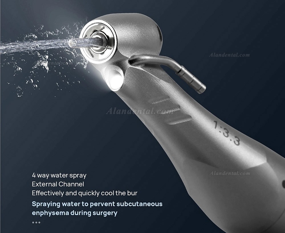COXO CX235C7-7 45&deg; LED 1:5 Multiplier Contra-angle Handpiece with Generator